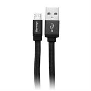 Cable Vorago CAB-113 USB Negro USB 2 a Micro USB 1MetroS Bolsa