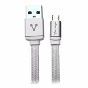 CABLE VORAGO CAB-113 USB BLANCO USB 2 A MICRO USB 1METROS BO