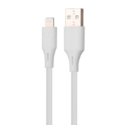 CABLE VORAGO CAB-L01W USB-APPLE LIGHTNING 1 METRO BLANCO