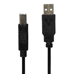 CABLE VORAGO CAB-AB018 PARA IMPRESORA  USB/AB 2.0 1.8 MTS