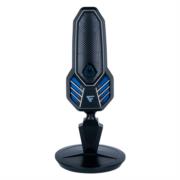 Micrófono Vorago Game Factor MCG800 Con Base Giratoria USB Tipo-C Color Negro