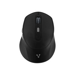 MOUSE VORAGO MO-450 INALAMBRICO Y BLUETOOTH RECARGABLE TIPO C NEGRO