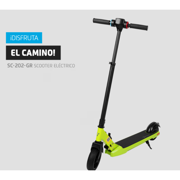 Scooter Electrico Vorago SC-202 V2 250W 25.2V 6.5 Aluminio Verde