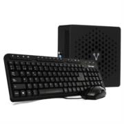 Mini PC Vorago Minibay Intel Core i3-1115G4 Disco duro 240GB Ram 8GB VGA/HDMI/WIFI/BT/USB Win/Linux Con Teclado y Mouse