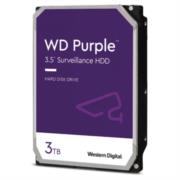 Disco Duro Interno Western Digital Purple 3TB 3.5" 5400RPM SATA lll 6Gbit/s Caché 256MB para Videovigilancia