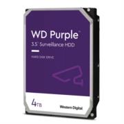 Disco Duro Interno Western Digital Purple 4TB 3.5" 5400RPM SATA lll 5400RPM Caché 256Mbs 1-8 Bahías para Videovigilancia