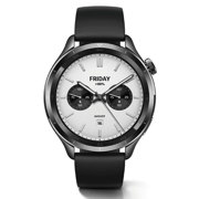 Smartwatch Xiaomi S4 1.43" 466x466 Píxeles HyperOS 2 Bluetooth 5.3 Resistente al Agua Color Negro