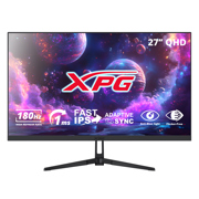 Monitor XPG 27 " Plano Fast IPS 2560x1440 QHD 180hz Negro
