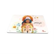 Mousepad Princesas Disney con cable XTech XTA-D100PS - Superficie para maxima precision - Base de goma antideslizante