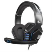 Audífonos Gamer Xtech Sedna XTH-545 Diadema Estéreo Cable 2m Conexión de 3.5mm/USB Color Negro con Rojo