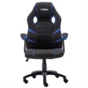 Silla Gamer Xzeal Starter XST-50 Respaldo Ergonómico Base Metálica Color Azul