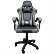 Silla Stylos Gamer Brazo Ajustable Color Negro-Gris