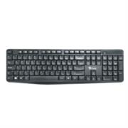 Teclado Inalambrico Stylos 105 Teclas Conexión USB nano 2.4Ghz Negro