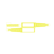 Brazalete Zebra LaserBand2 Advanced Adulto Amarillo Papel/PET 8.5x11in Adhesivo Perforado 1000 hojas/caja