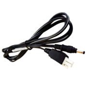 Cable CC Zebra para Conectar Bases de una Sola Ranura o Cables de Carga desde una Fuente de Alimentacion PWR-BUA5V16W0W
