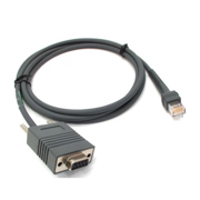 Cable RS232 Serial Zebra 2.1m 7 pies Compatible con Scanners DS2208 DS2278 LS2208
