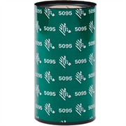 Cinta de Resina Zebra 110mm x 450m 5095 Alto Rendimiento Núcleo de 25 mm/Caja con 6pzs