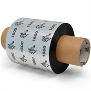 Cinta de Cera Zebra 64mm x 300m 1600 Económico Núcleo de 2 mm 24/Caja