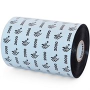 Cinta de Cera Zebra 64mm x 300m 2000 Personalizado con Muescas Núcleo de 25mm 24/caja