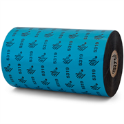 Cinta de Cera Zebra 64mmx74m 5319 Rendimiento Núcleo de 12mm Caja con 12pzs