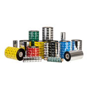 Cinta de cera Zebra 110 mm x 300m (4.33pulg x 984pies) 2000 Núcleo 1 pulg / Caja con 24pzs