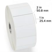 Etiqueta Zebra Papel 2x1 pulg DT Z-Perform 2000D Caja con 6 Rollos