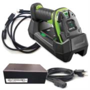Escaner Industrial Zebra Inalambrico DS3678-XR 1D/2D (Lectura Extendida de hasta 32m) Rugged con Motor Vibrador incluye  Cable USB (CBA-U42-S07PAR) Cuna (STB3678-C100F3WW)  Fuente (PWR-BGA12V50W0WW) Cable corriente (23844-00-00R)