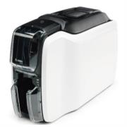 Impresora Zebra de tarjetas ZC100 a una Cara Cable Estadounidense Usb y Controlador de Windows