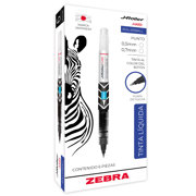 Boligrafo Zebra J-Roller ARB Punto Med 0.7mm Color Rojo C/6pz