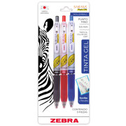 Boligrafo Zebra Sarasa Mark On Punto Fino 0.5mm Negro Azul Rojo BL/3pzs