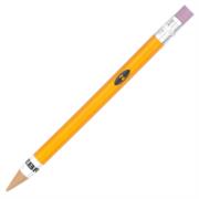 Lapicero Zebra 2 Retráctil HB 0.7mm Cuerpo Amarillo C/12 Pzas